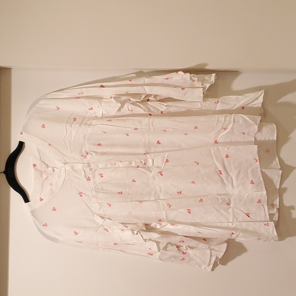 Pink Heart Blouse